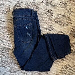 Wax Jean Dark Blue Skinny Jeans